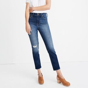 Madewell perfect vintage crop in Bellbrook wash